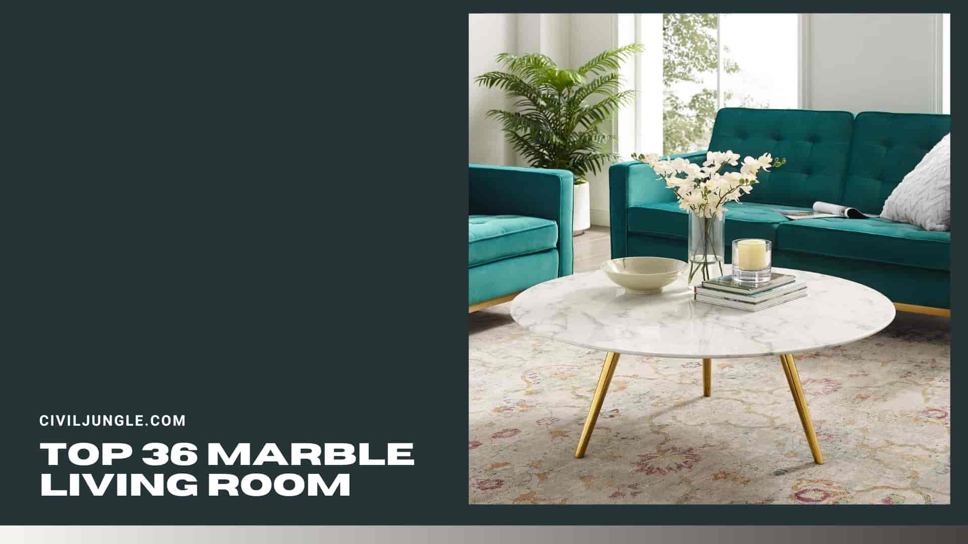 Top 36 Marble Living Room