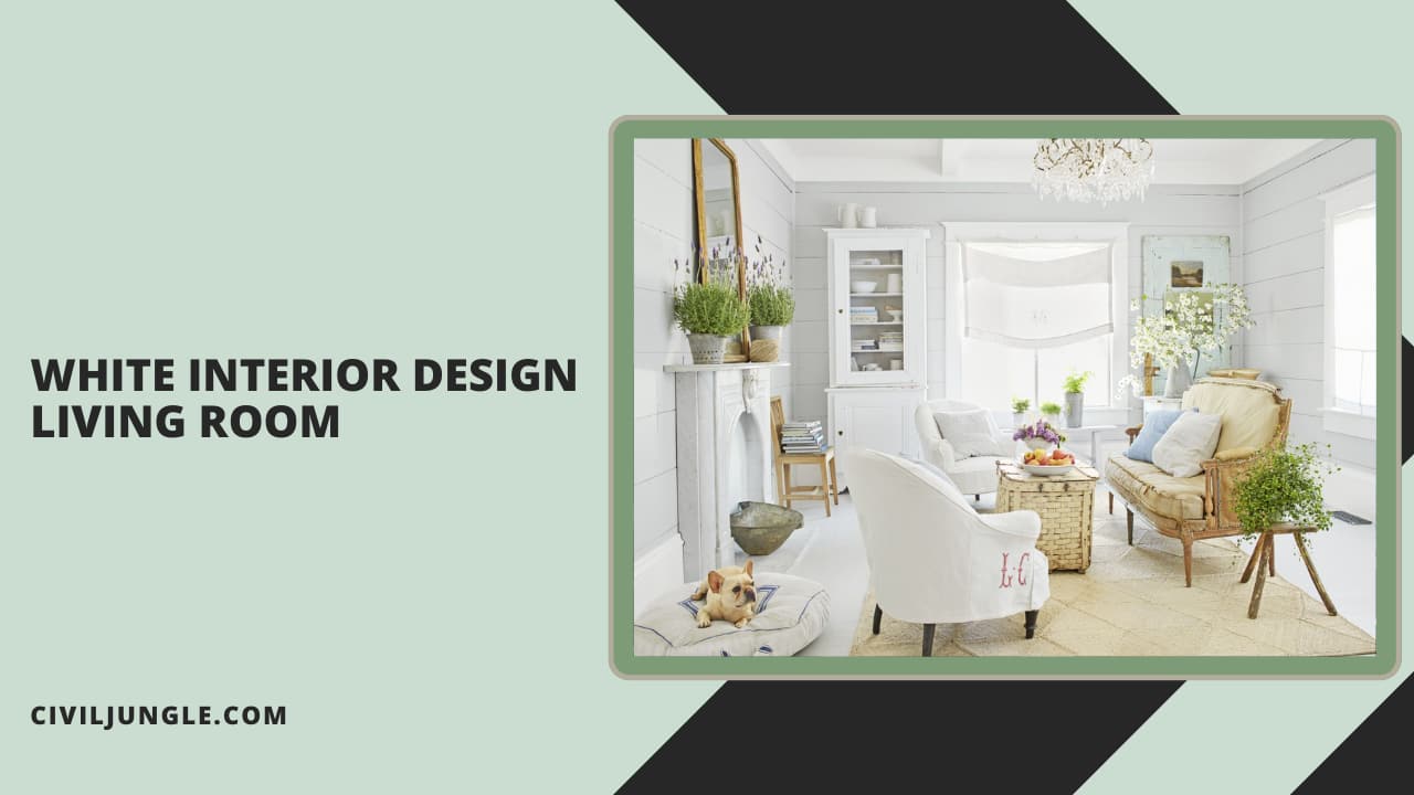 White Interior Design Living Room