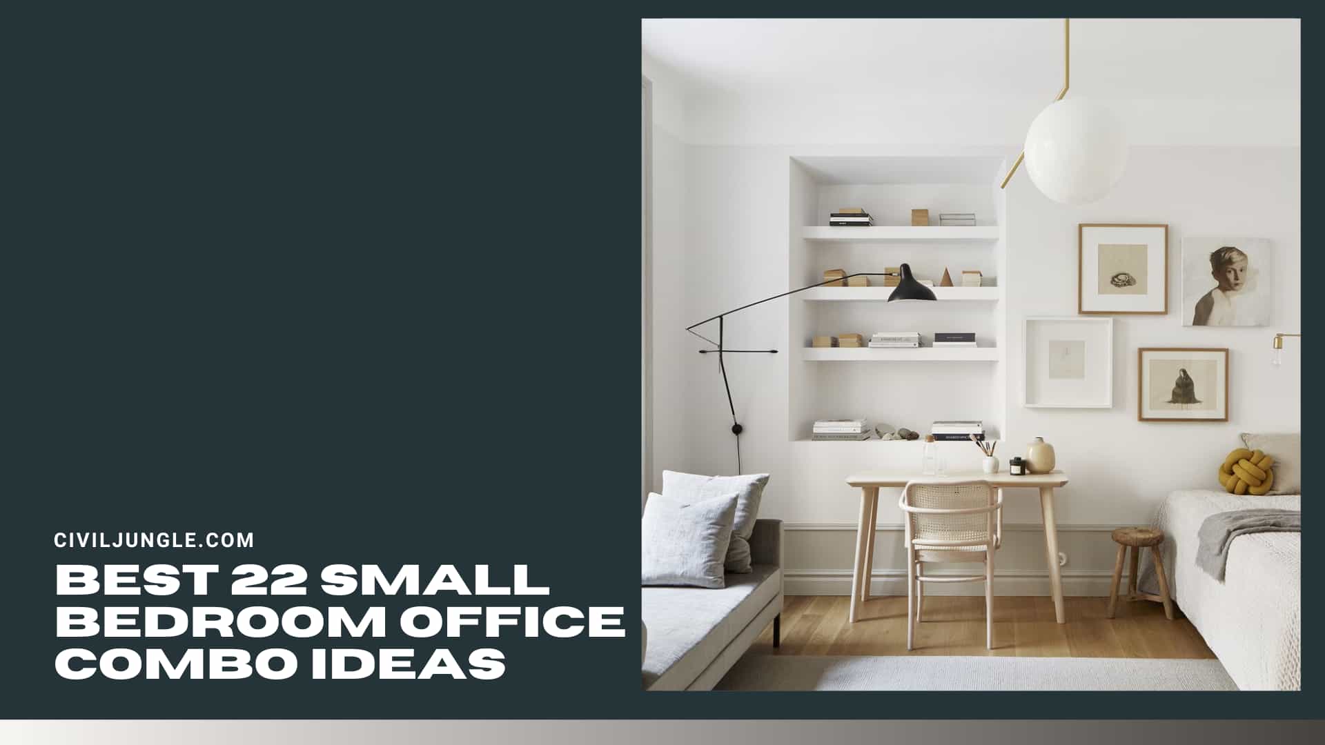 Best 22 Small Bedroom Office Combo Ideas