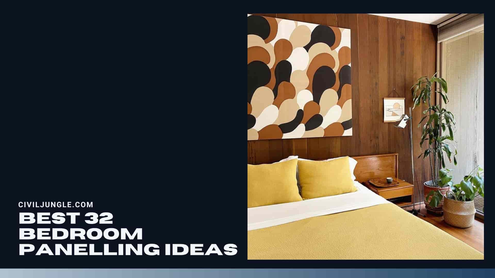 Best 32 Bedroom Panelling Ideas