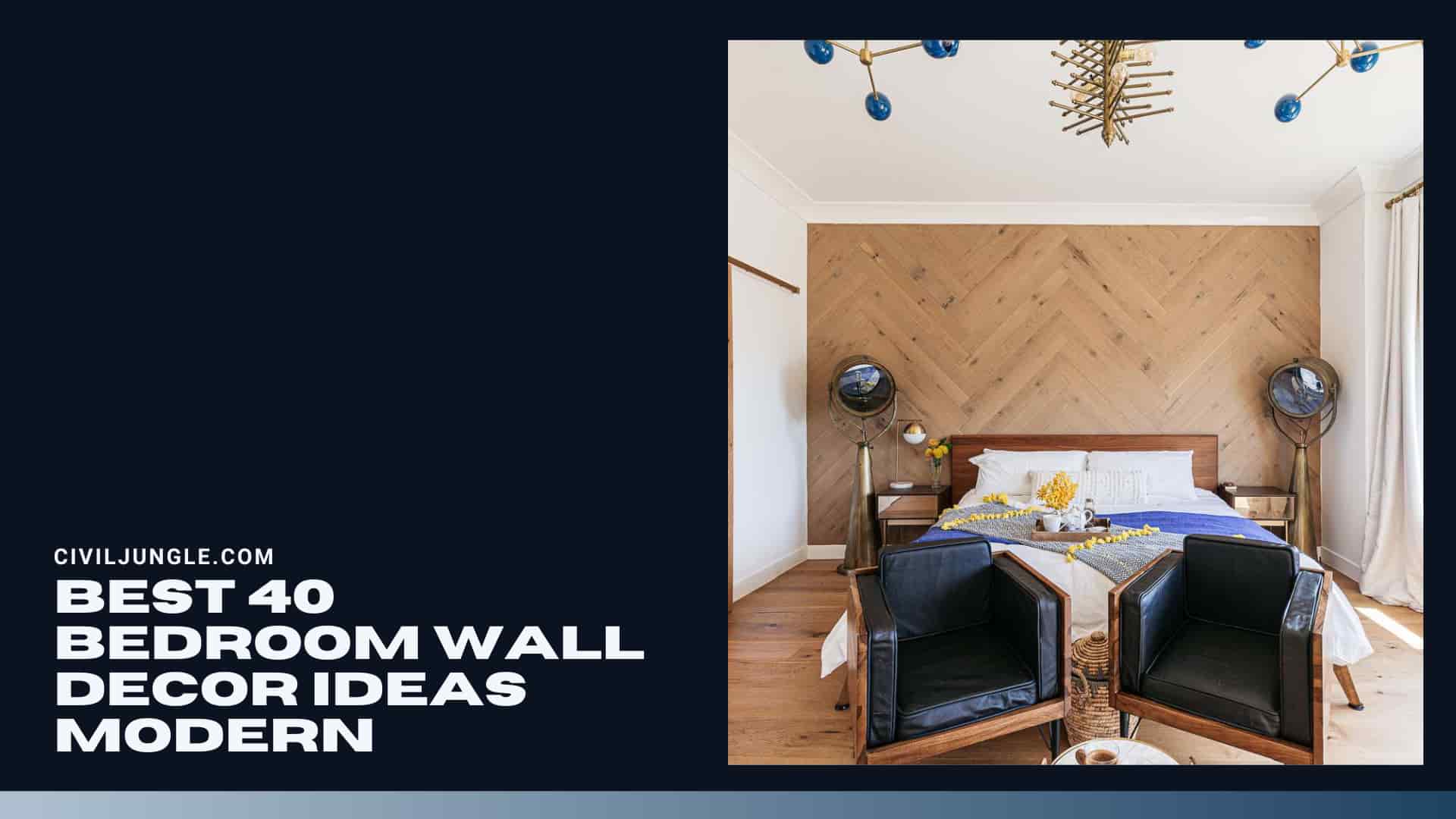 Best 40 Bedroom Wall Decor Ideas Modern
