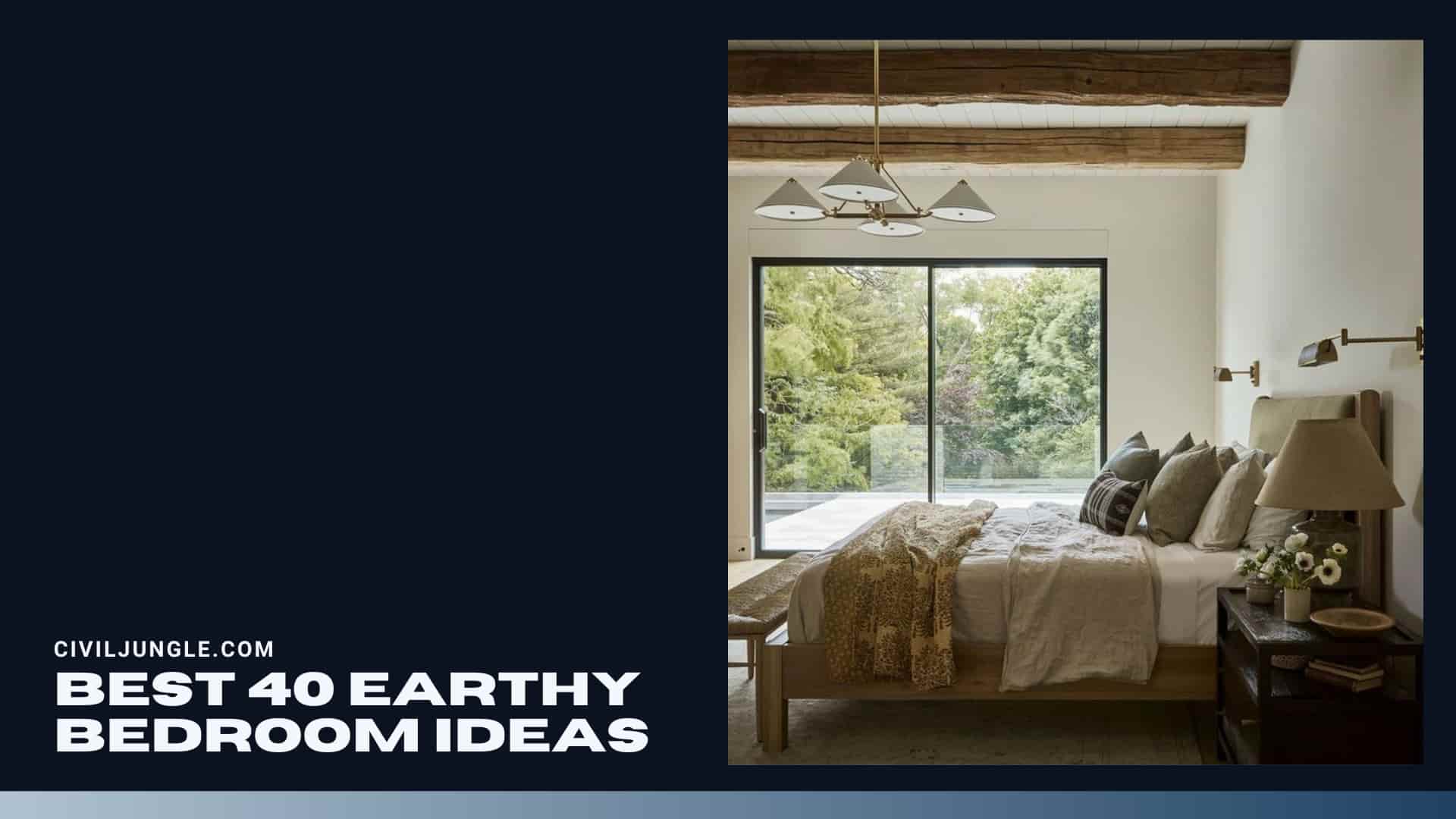 Best 40 Earthy Bedroom Ideas