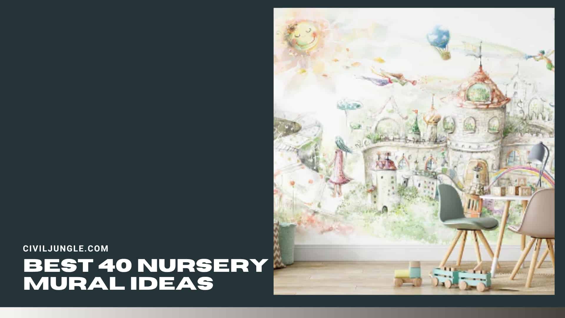 Best 40 Nursery Mural Ideas