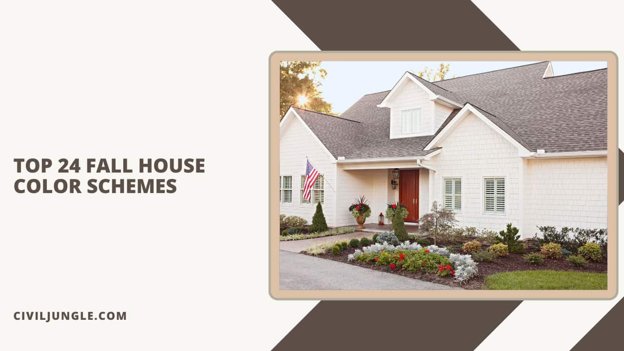 Top 24 Fall House Color Schemes