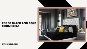 Top 30 Black and Gold Room Ideas