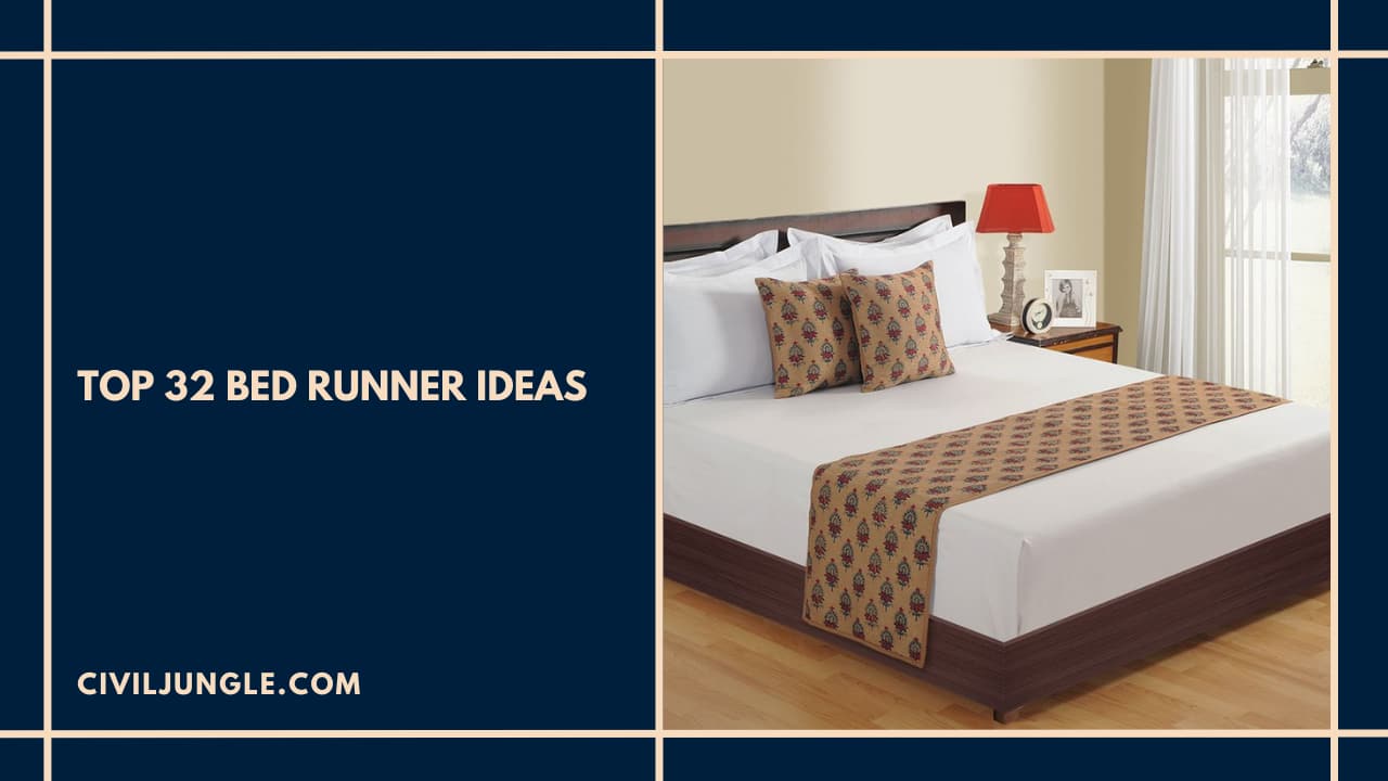 Top 32 Bed Runner Ideas