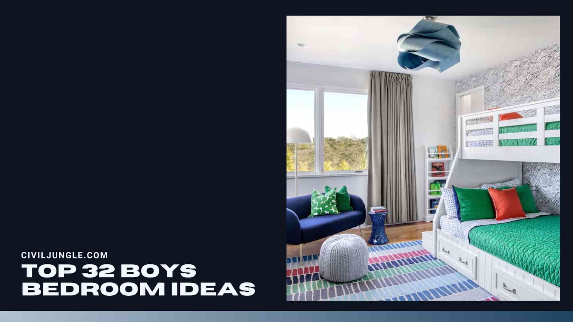 Top 32 Boys Bedroom Ideas