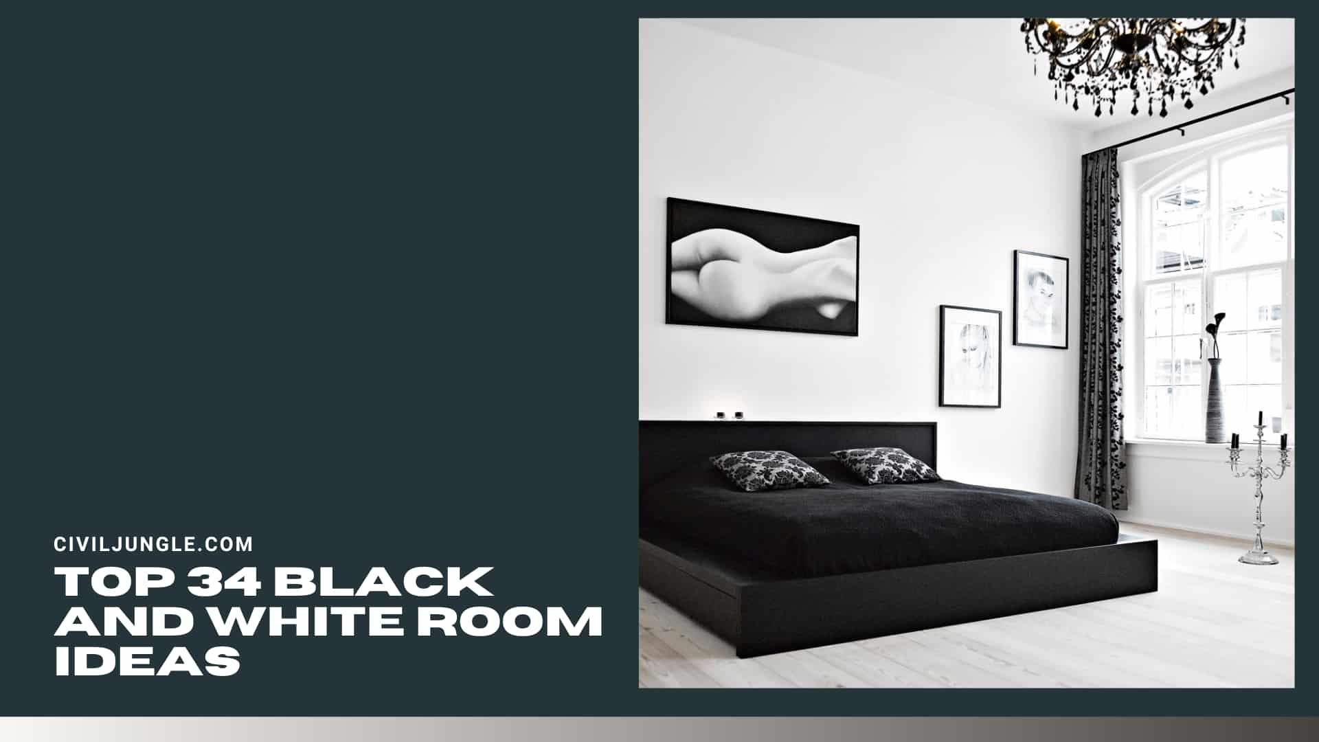 Top 34 Black and White Room Ideas
