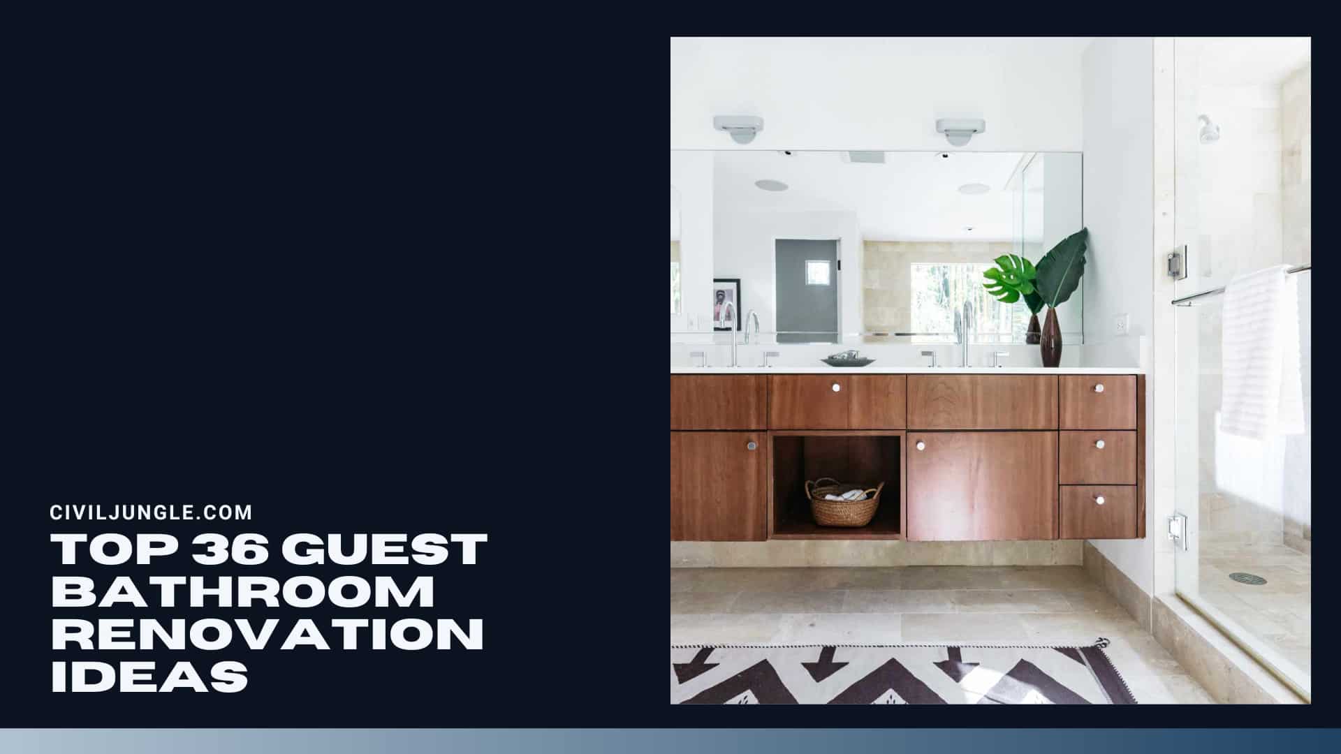 Top 36 Guest Bathroom Renovation Ideas