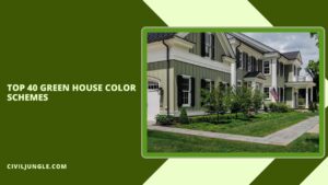 Top 40 Green House Color Schemes
