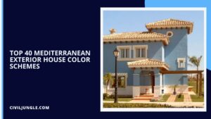 Top 40 Mediterranean Exterior House Color Schemes