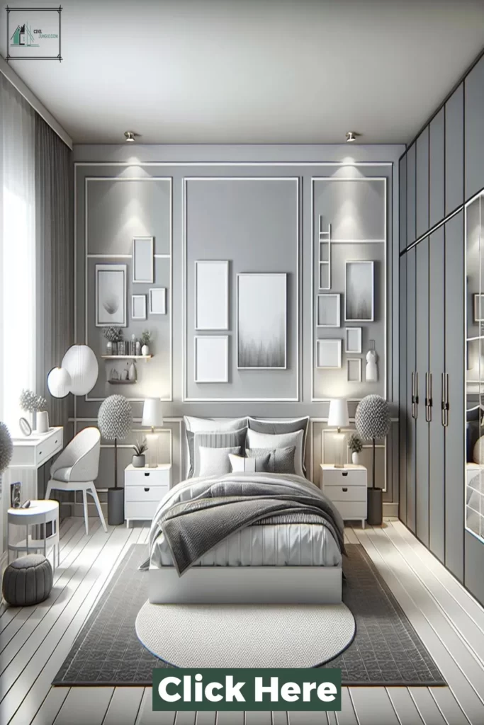 grey white bedroom ideas