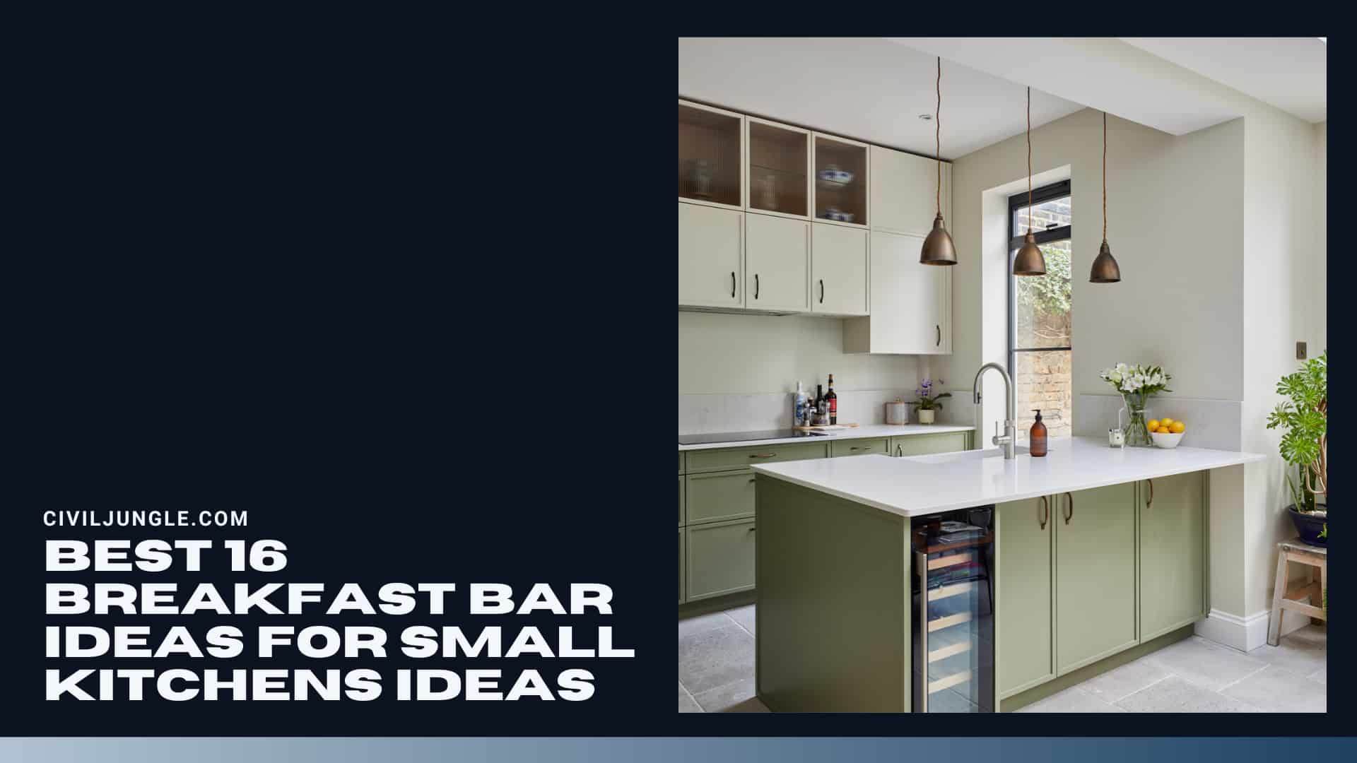 Best 16 Breakfast Bar Ideas for Small Kitchens Ideas