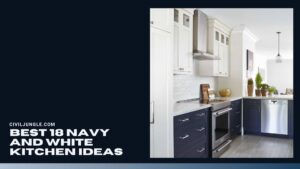 Best 18 Navy and White Kitchen Ideas
