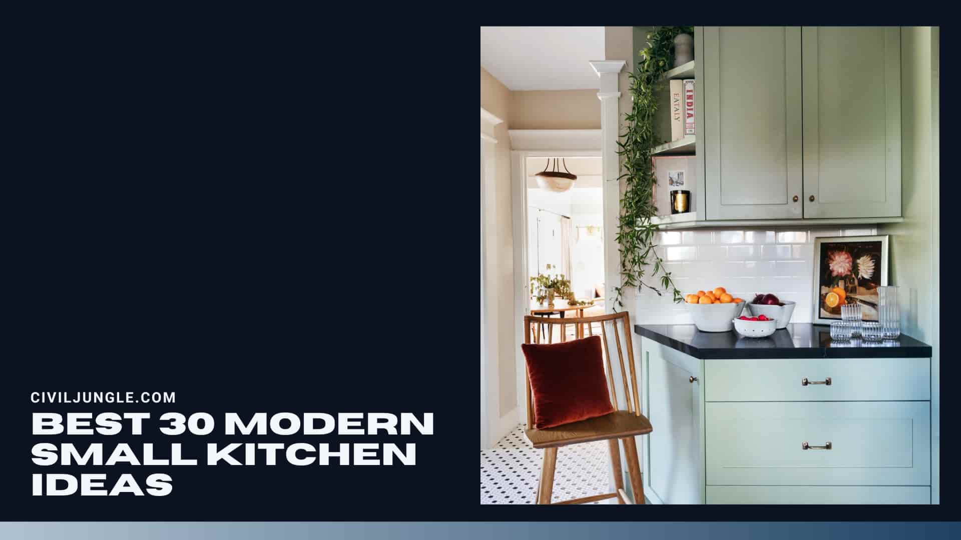 Best 30 Modern Small Kitchen Ideas