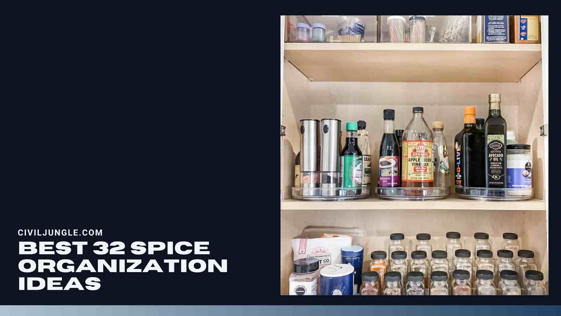 Best 32 Spice Organization Ideas