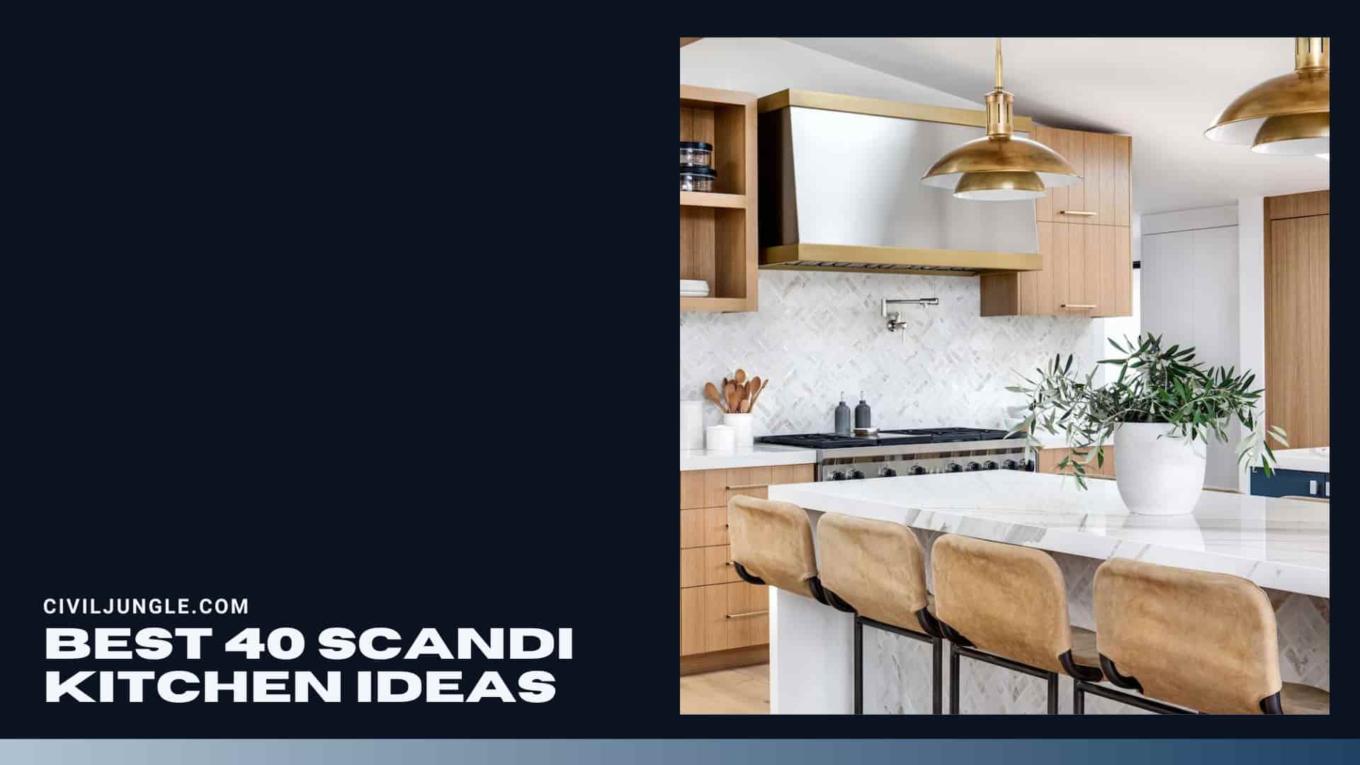 Best 40 Scandi Kitchen Ideas