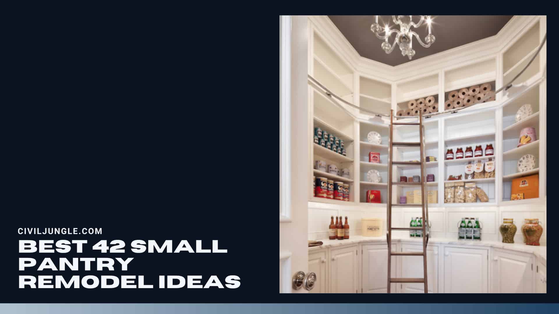 Best 42 Small Pantry Remodel Ideas