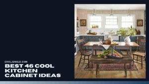 Best 46 Cool Kitchen Cabinet Ideas