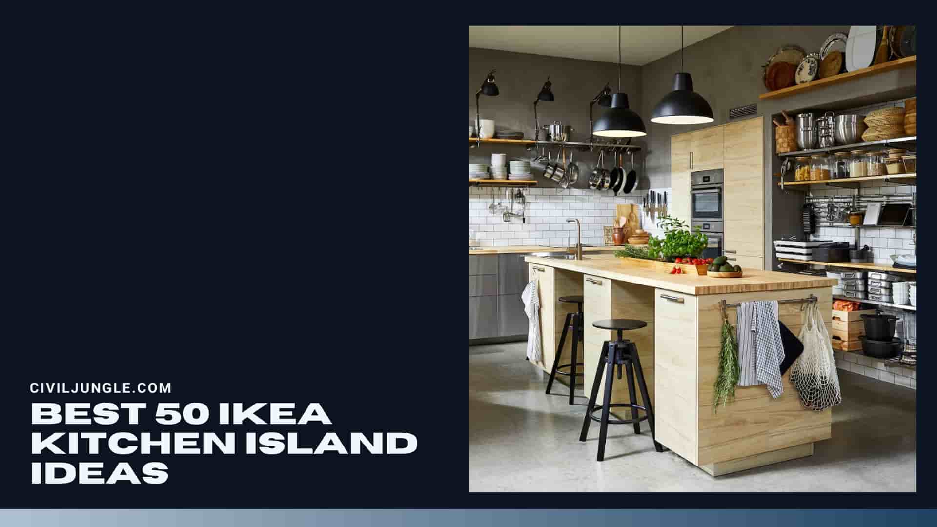 Best 50 Ikea Kitchen Island Ideas