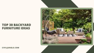 Top 30 Backyard Furniture Ideas