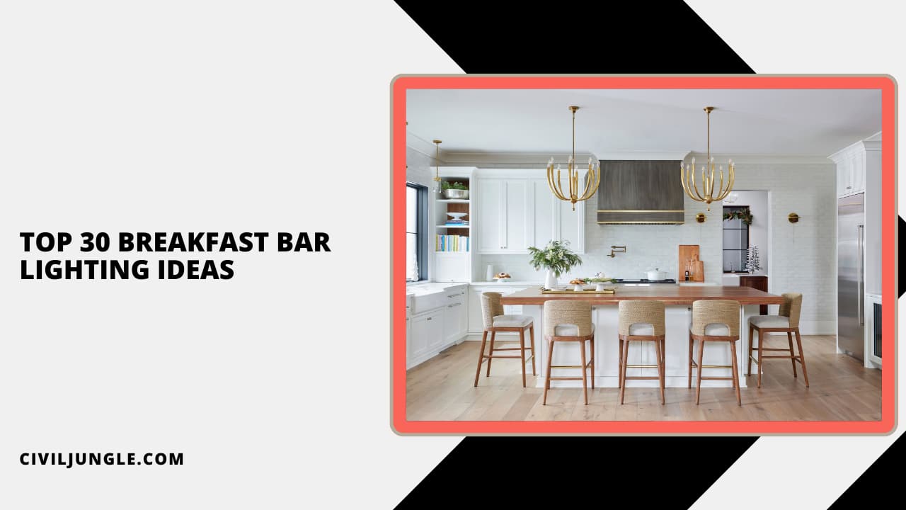 Top 30 Breakfast Bar Lighting Ideas