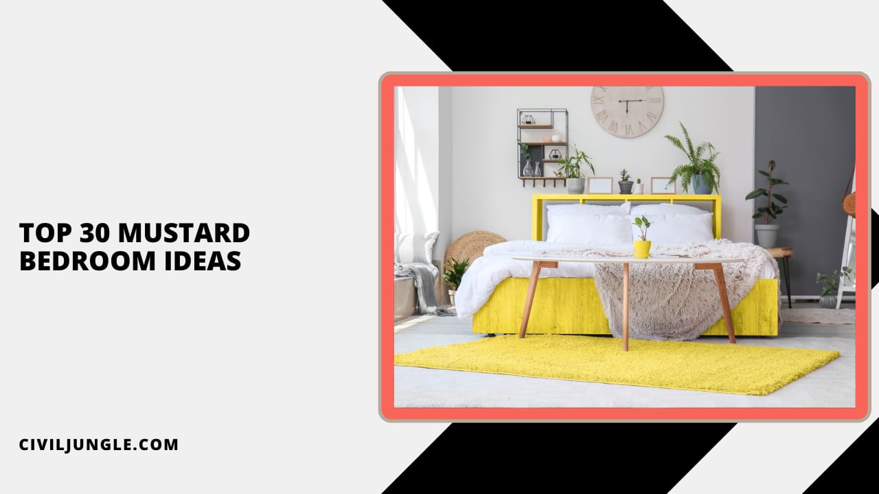 Top 30 Mustard Bedroom Ideas