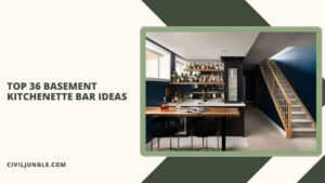 Top 36 Basement Kitchenette Bar Ideas