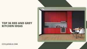 Top 36 Red and Grey Kitchen Ideas