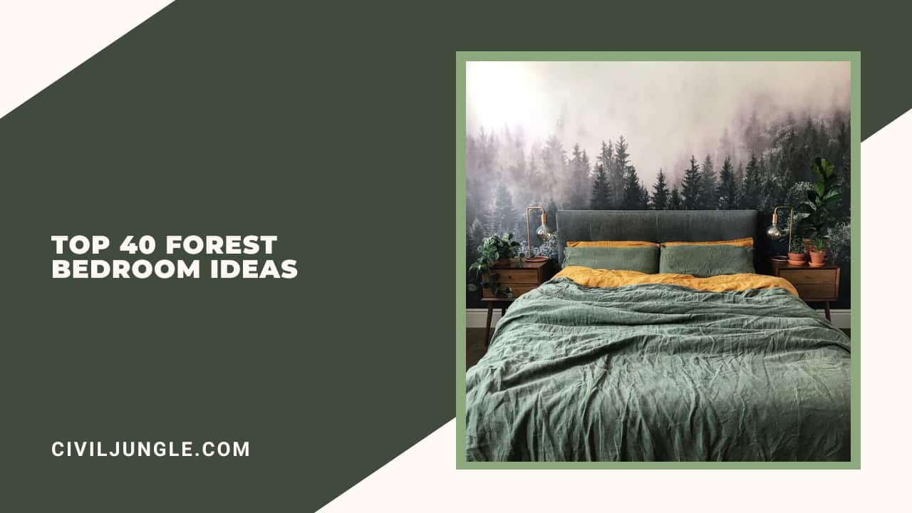 Top 40 Forest Bedroom Ideas