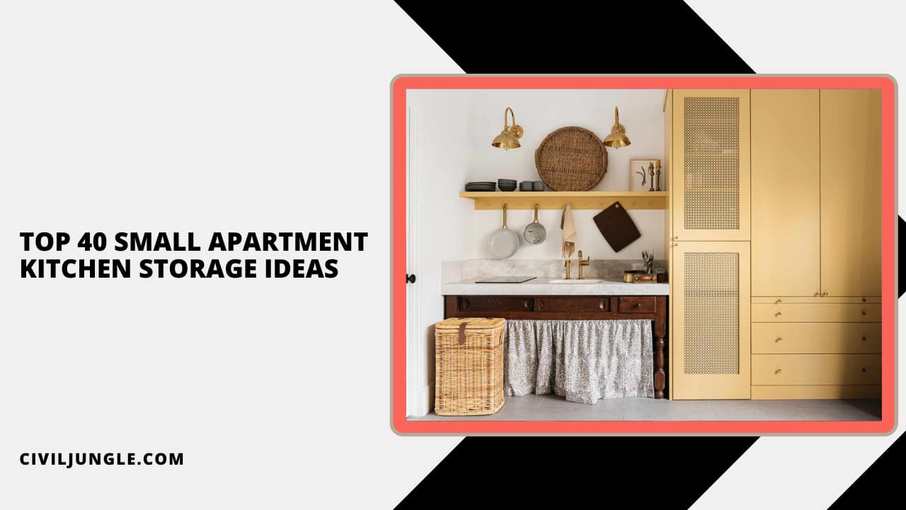 Top 40 Small Apartment Kitchen Storage Ideas