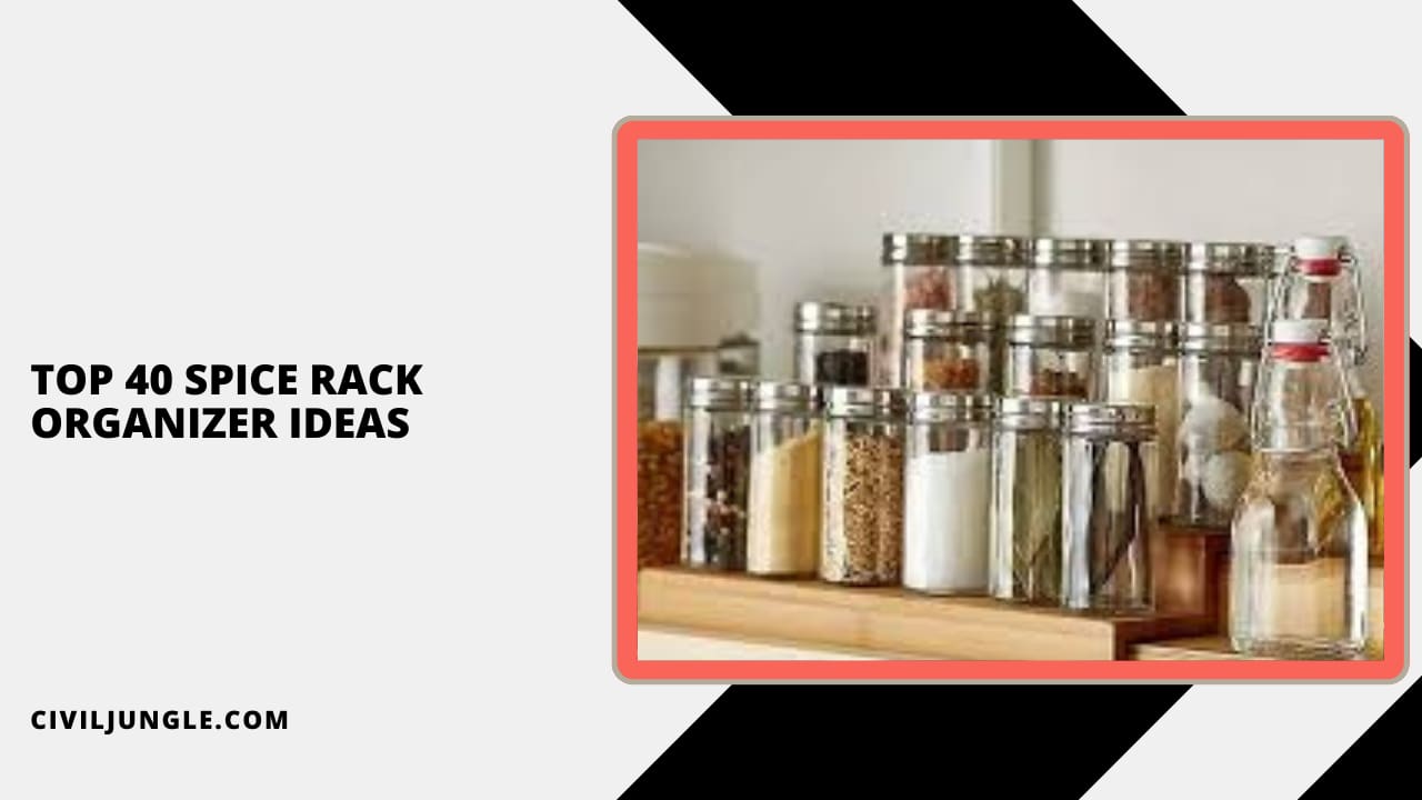 Top 40 Spice Rack Organizer Ideas