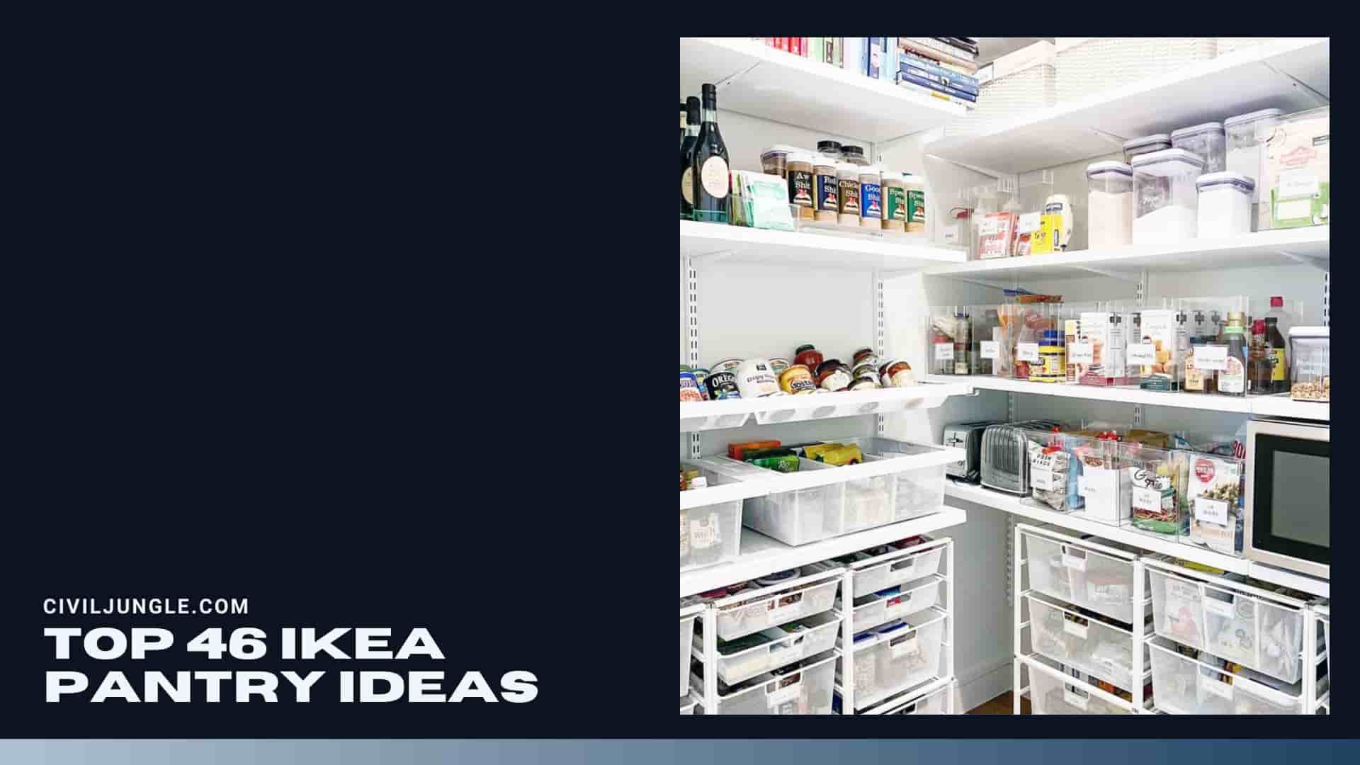 Top 46 Ikea Pantry Ideas