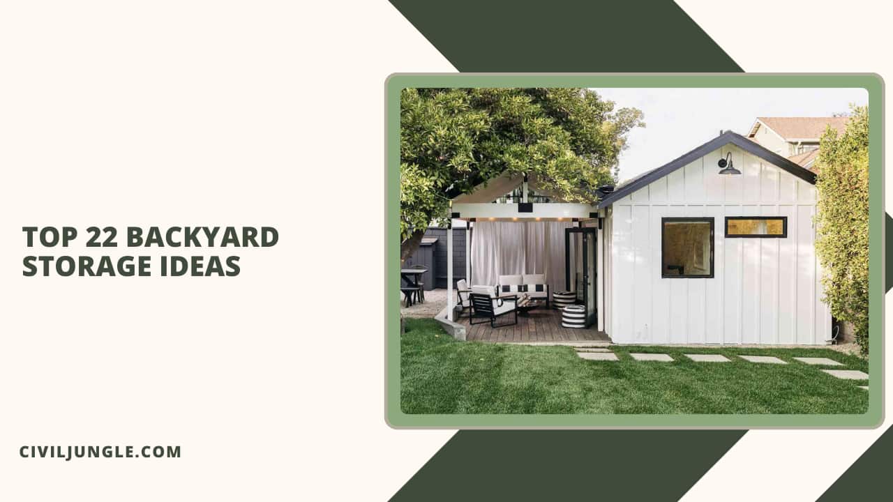 Top 22 Backyard Storage Ideas