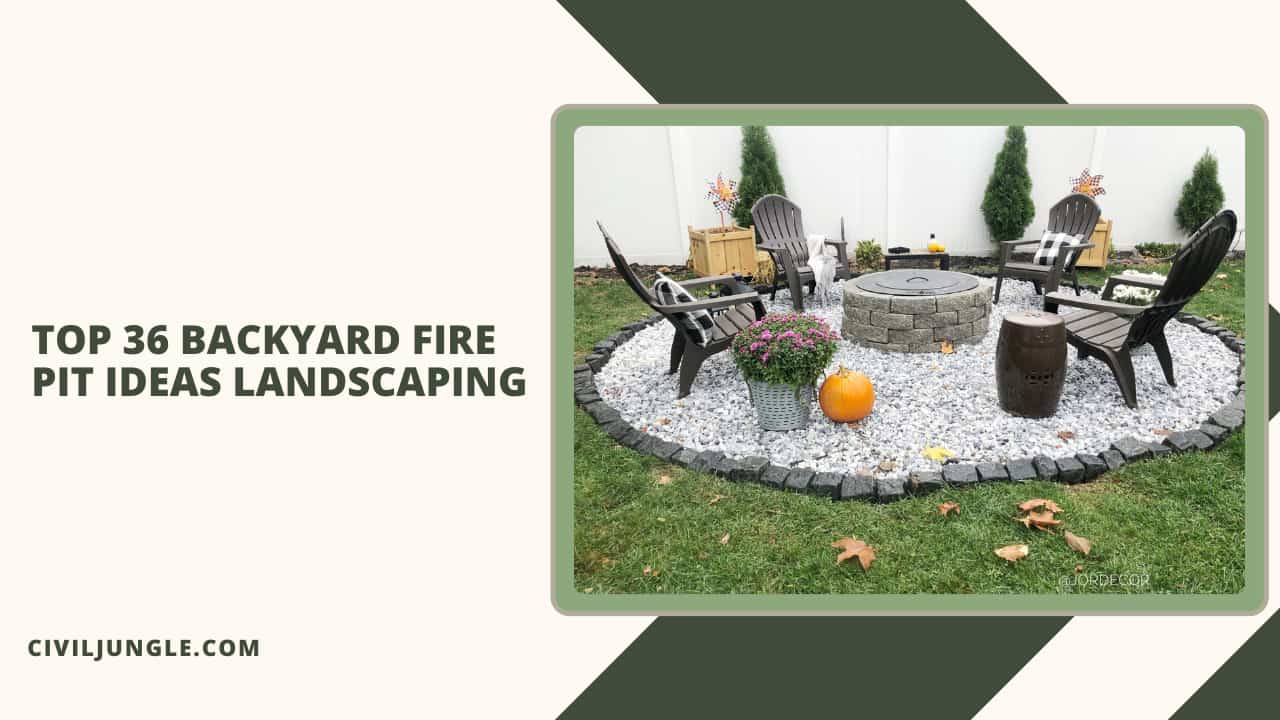 Top 36 Backyard Fire Pit Ideas Landscaping