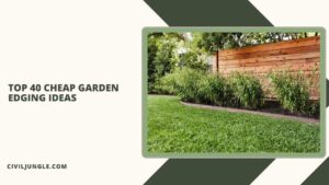 Top 40 Cheap Garden Edging Ideas