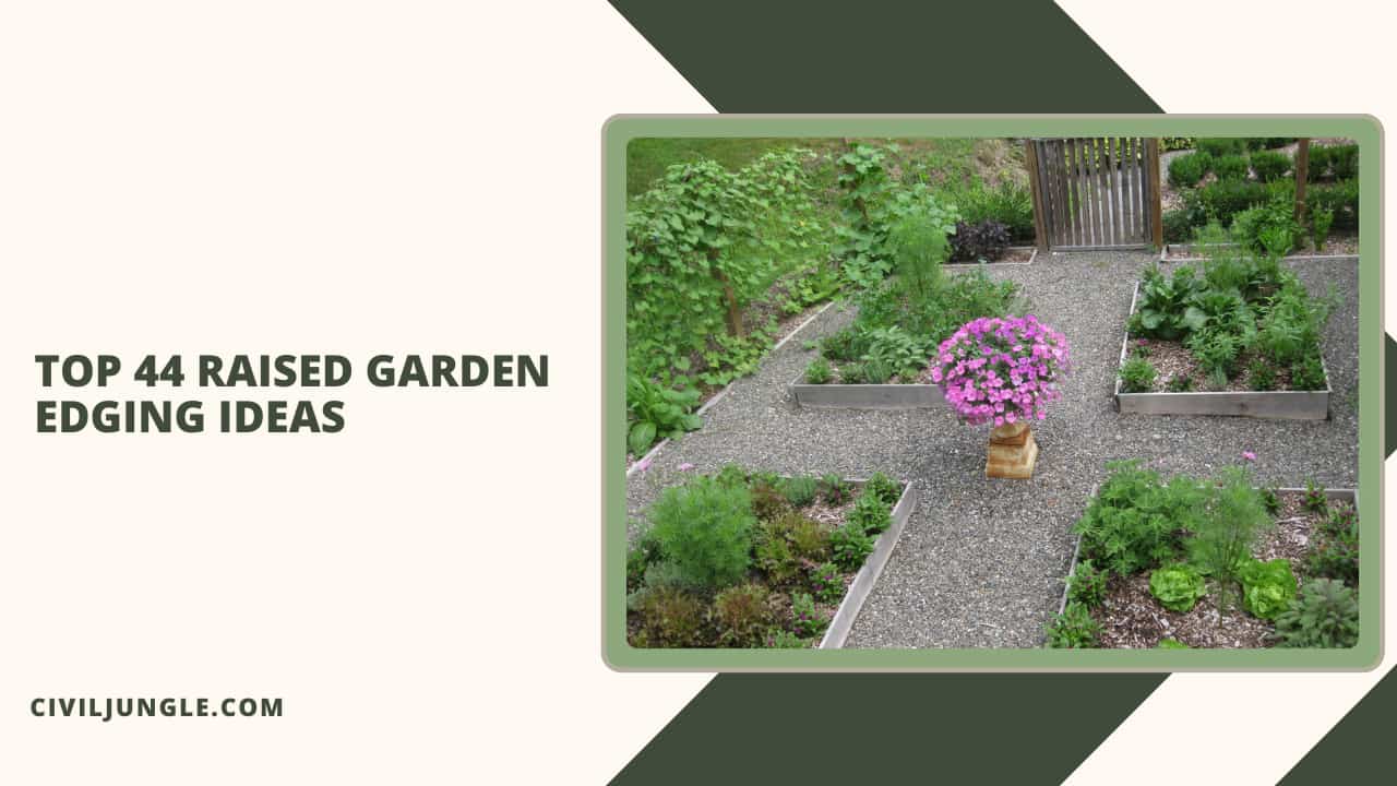 Top 44 Raised Garden Edging Ideas