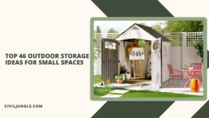 Top 46 Outdoor Storage Ideas for Small Spaces