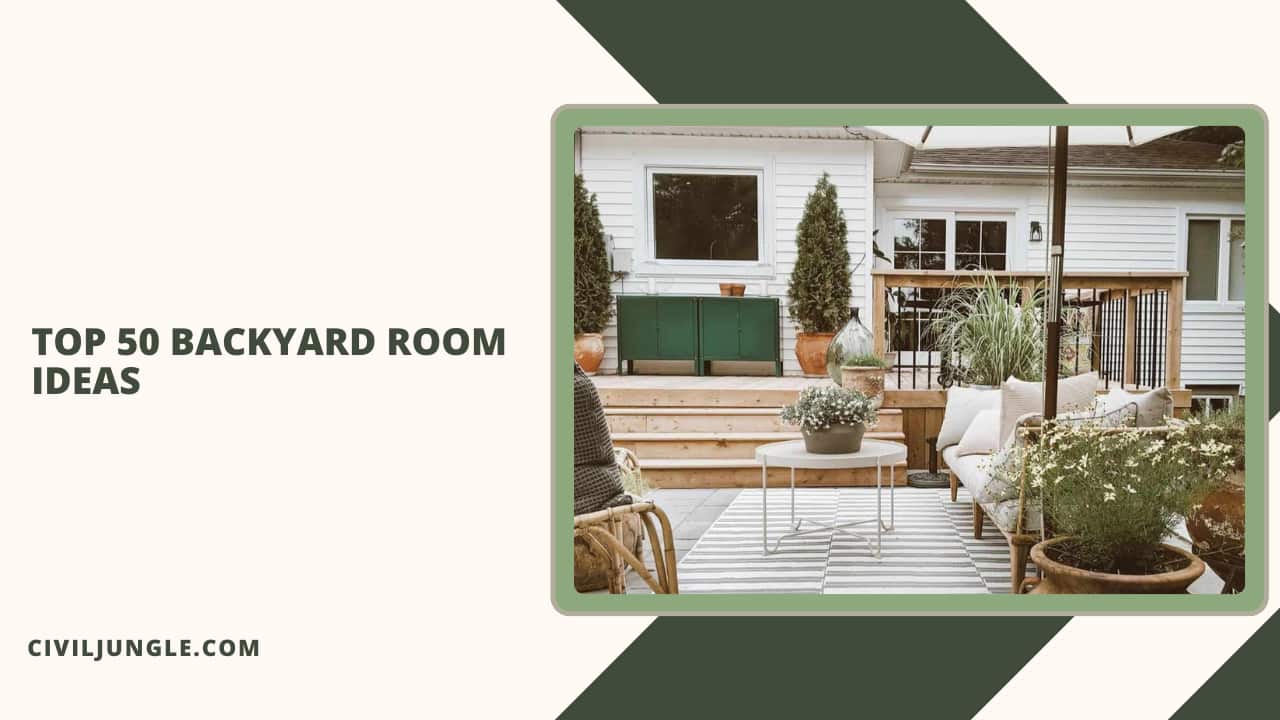 Top 50 Backyard Room Ideas