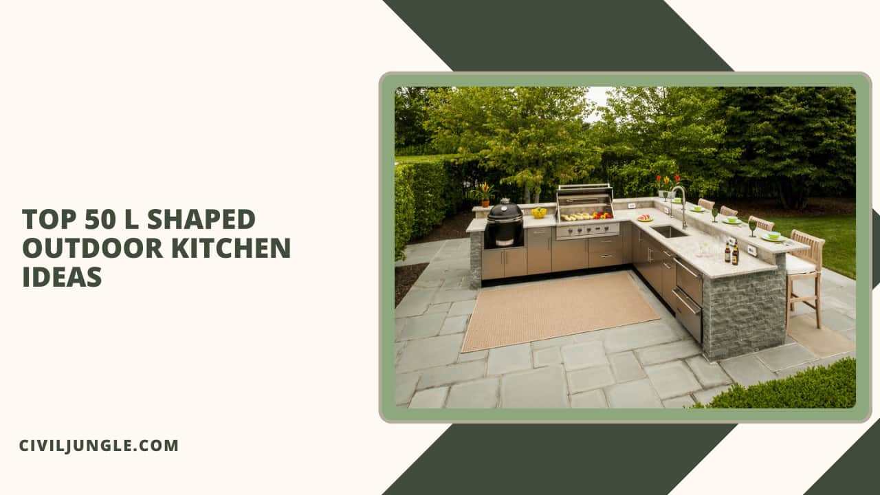 Top 50 L Shaped Outdoor Kitchen Ideas