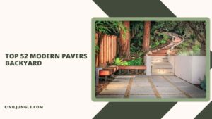 Top 52 Modern Pavers Backyard