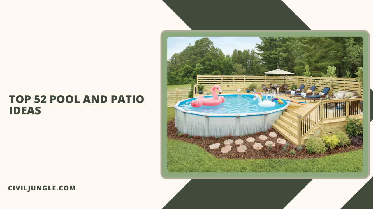 Top 52 Pool and Patio Ideas